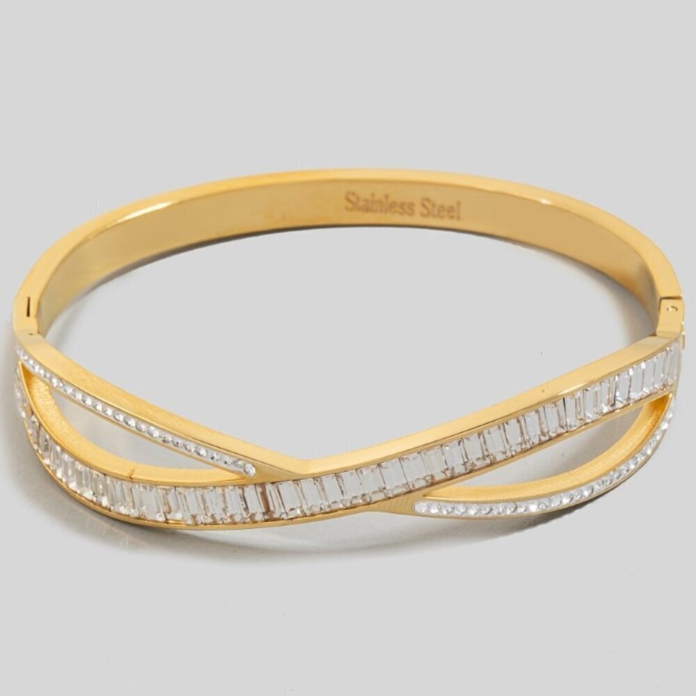 Mia Gold Evil Eye Colored Stainless Steel